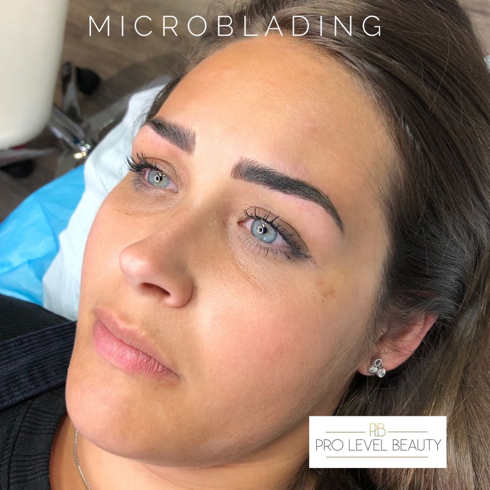 microblading brows Pro Level Beauty